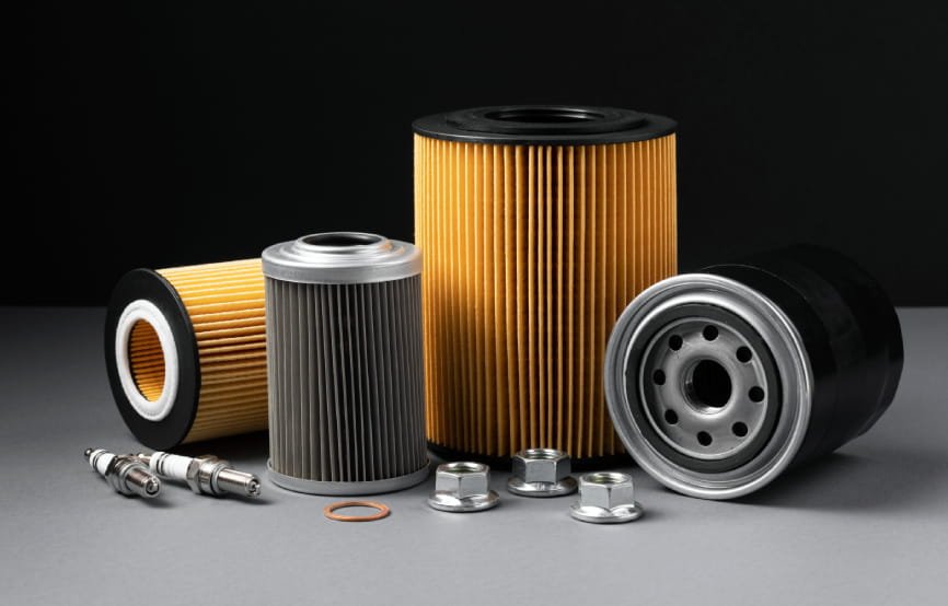 Filter & spark Plug